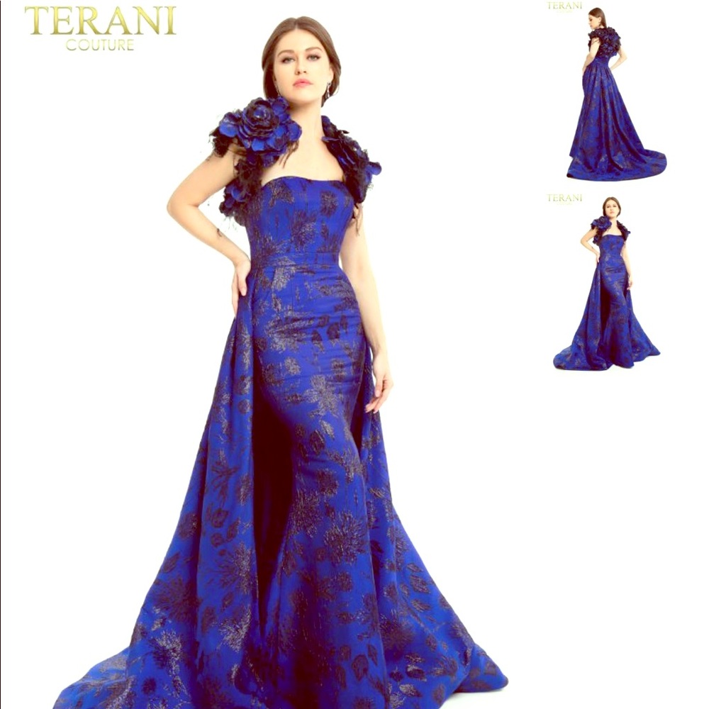 Terani couture 2 piece gown worn once